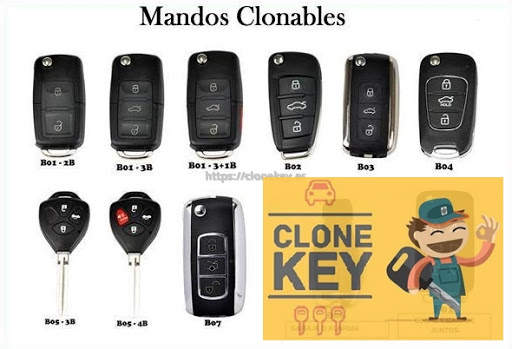 Duplicados de llaves de coches Clonekey -copias y codificados-
