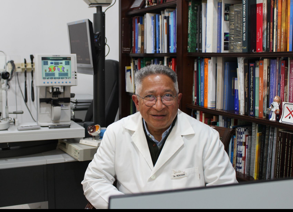 Dr. Wilfredo Menjivar Aguilar, Oftalmólogo